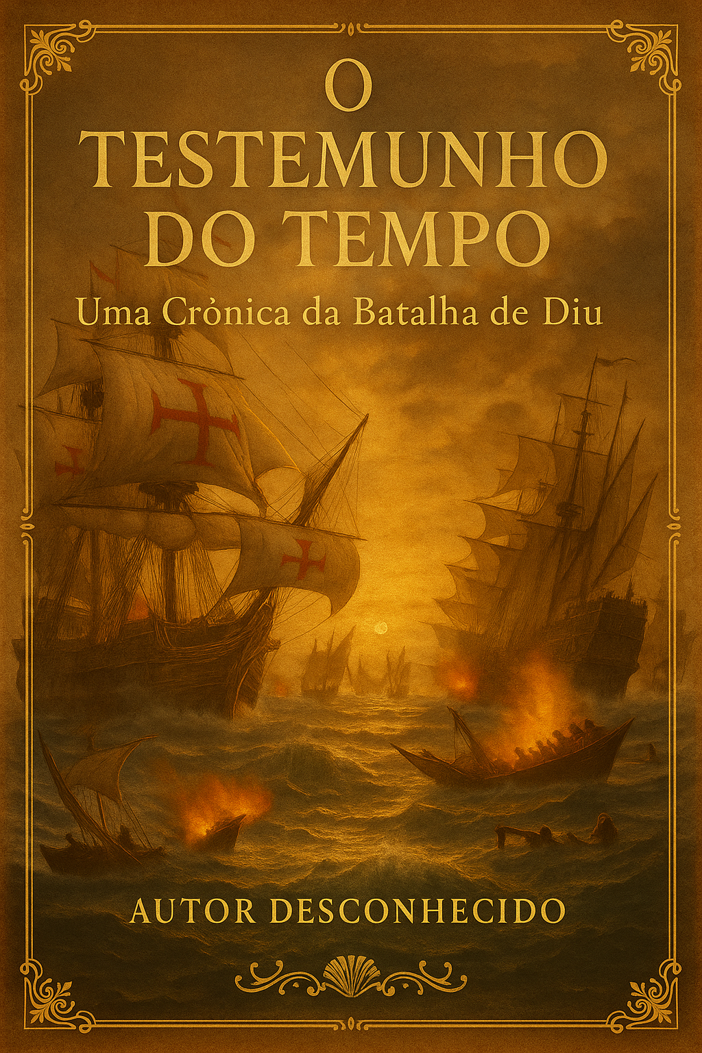 Livro O Testemunho do Tempo - Uma Crônica da Batalha de Diu